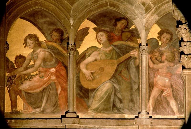 Musical angels. Santi di Tito
