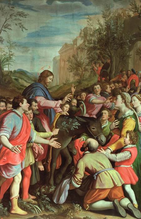 The Entry of Christ into Jerusalem, Santi di Tito