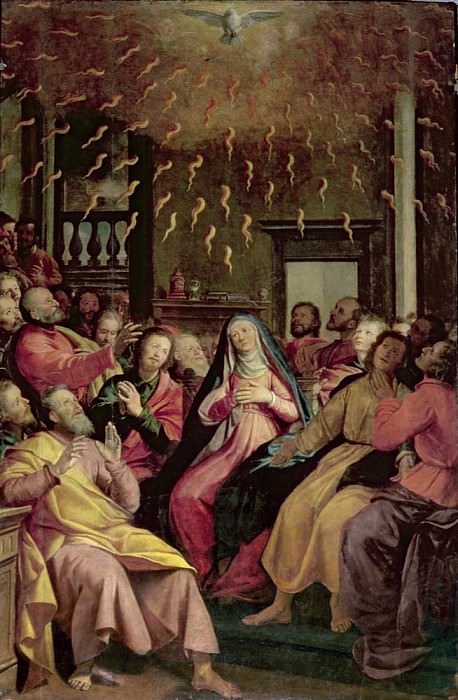 The Pentecost. Santi di Tito