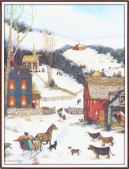 Christmas Arrival. Linda Nelson Stocks