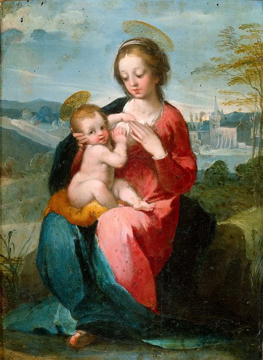 Madonna and Child. Ventura di Arcangelo Salimbeni