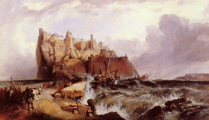 The Castle Of Ischia. William Clarkson Stanfield