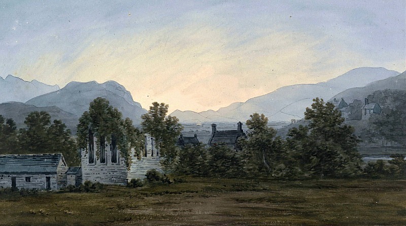 Руины Циммерского аббатства на реке Мо