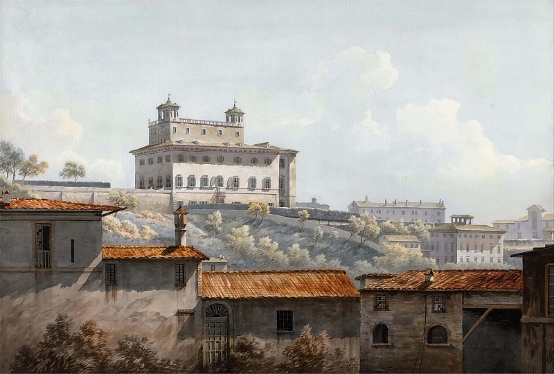 The Villa Medici, Rome. John Warwick Smith