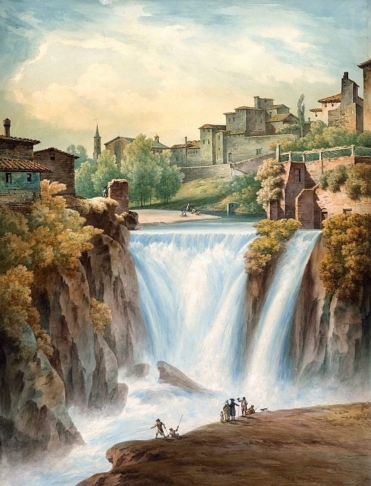 Falls of Tivoli. John Warwick Smith