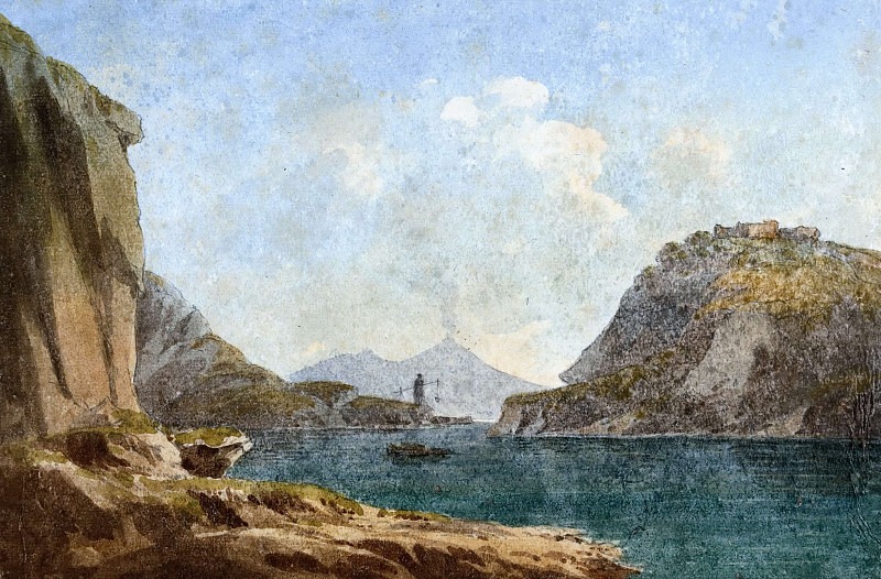 View of Vesuvius. John Warwick Smith