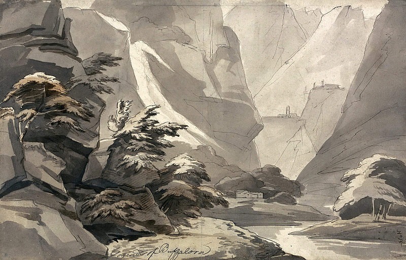 Cascade of Buffalora. John Warwick Smith