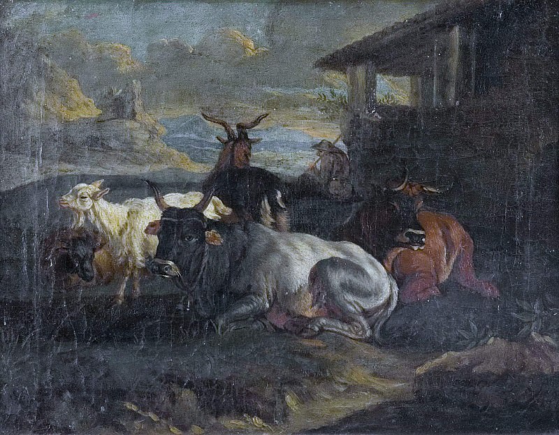 Landscape cattle. Philipp Peter Roos (After)