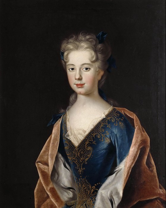 Anna Leszczynska (1699-1717), Princess of Poland. Johan Starbus