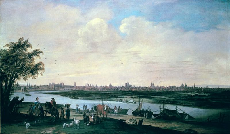 View of Paris. Jan Siberechts