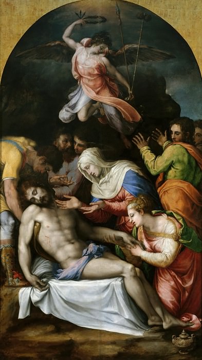 Lamentation of Christ. Francesco Salviati