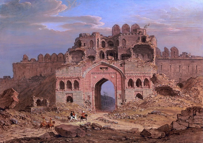 Inside the Main Entrance of the Purana Qila, Delhi. Robert Smith