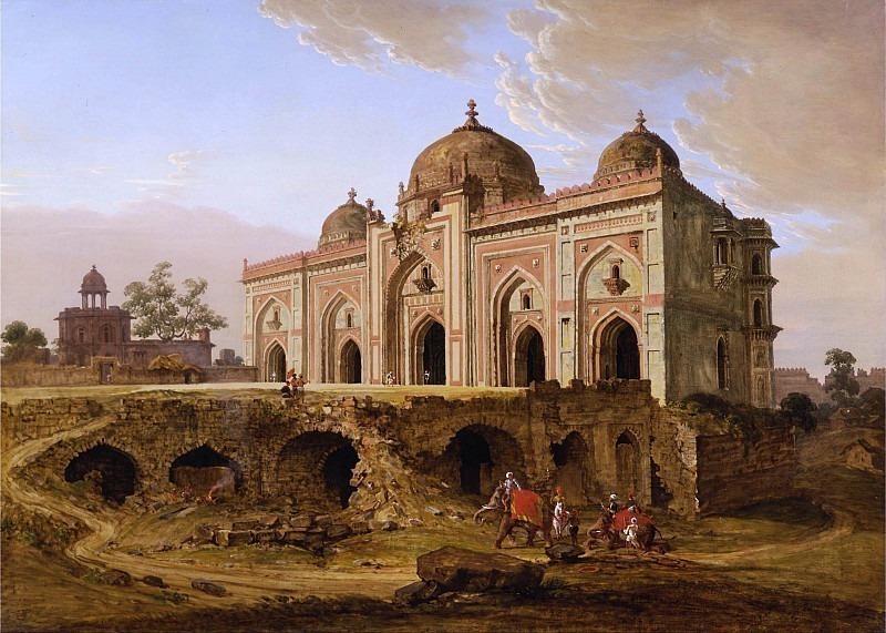 The Kila Kona Masjid, Purana Qila, Delhi. Robert Smith