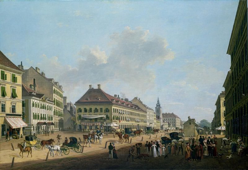 Vienna, the promenade