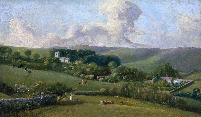 Osmington- A View to the Village. John Fisher (Bishop of Salisbury)