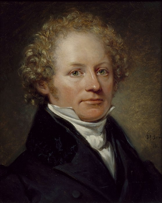 Per Daniel Amadeus Atterbom (1790-1855). Johan Gustaf Sandberg