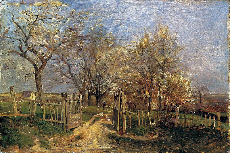 Весна в Хакинге. Эмиль Якоб Шиндлер