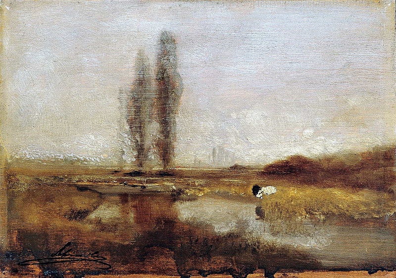 Вересковая пустошь близ Лунденбурга. Эмиль Якоб Шиндлер