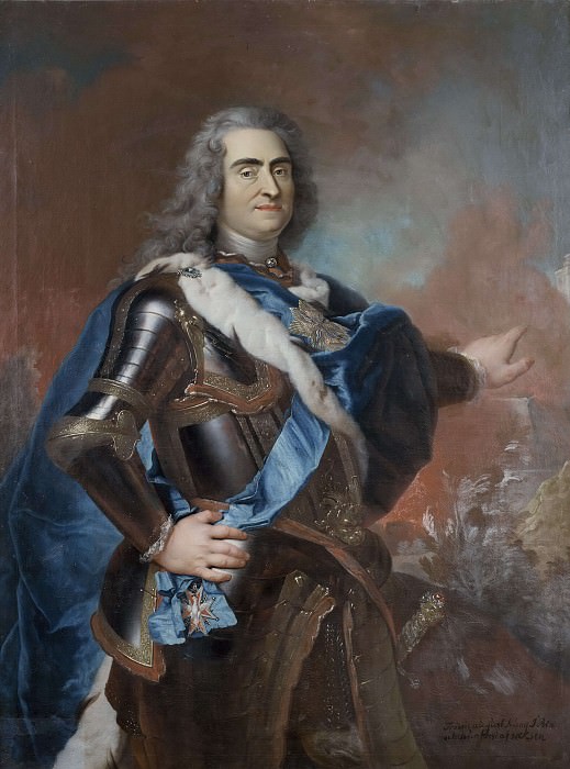 August II the Strong (1670-1733), elector of Saxony, king of Poland. Louis de Silvestre