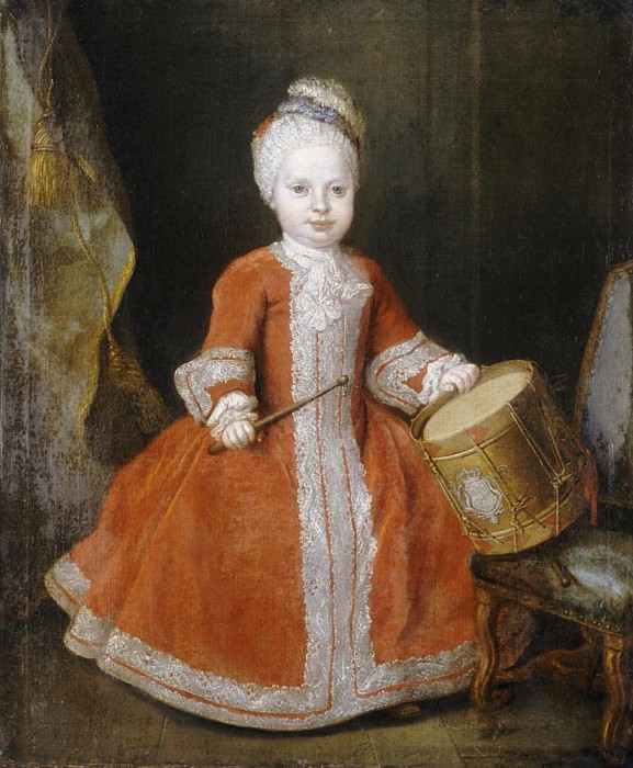 Portrait of Prince Xavier de Saxe. Louis de Silvestre
