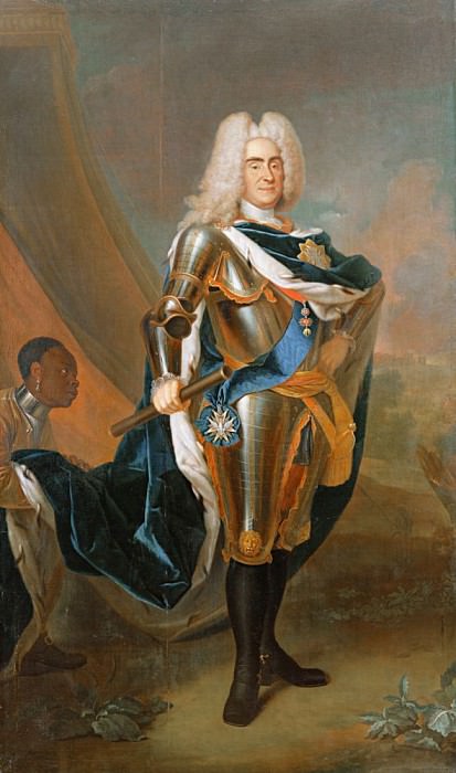 King Augustus II of Poland. Louis de Silvestre