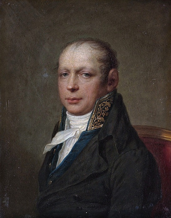 Portrait of Adrian Dmitrievich Zakharov. Stepan Semenovich Shukin