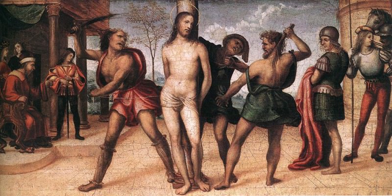Sodoma Flagellation of Christ. Sodoma (Giovanni Antonio Bazzi)