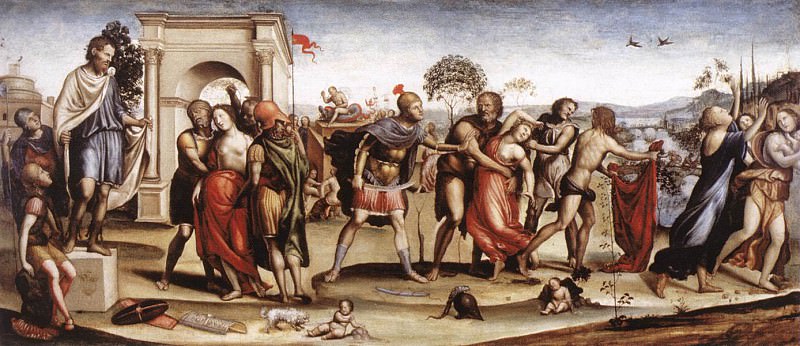 Sodoma The Rape of the Sabine Women. Содома (Джованни Антонио Бацци)