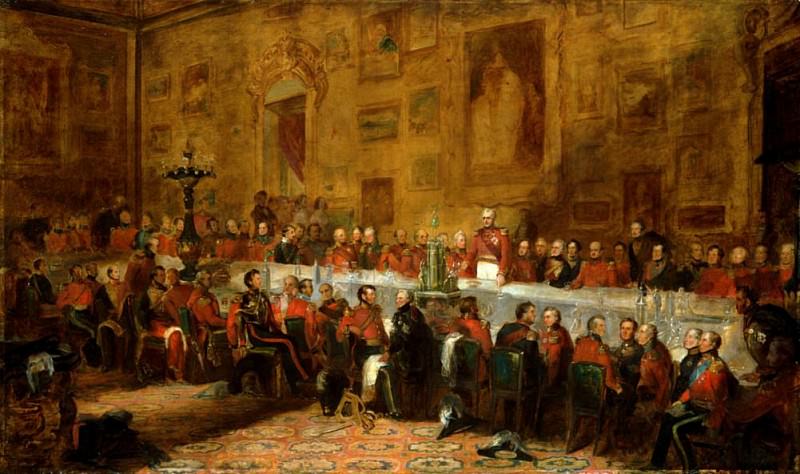 The Waterloo Banquet. John William Salter