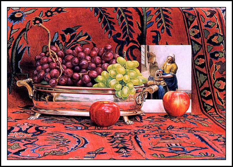 bs-ahp- Tim Stevenson- Vermeer With Grapes. Tim Stevenson