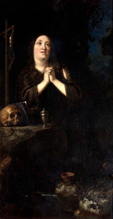 Мария Магдалина Австрийская, в образе Святой Марии Магдалины. Юстус Сюстерманс