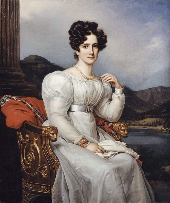 Фредрика Доротея Вильхельмина (1781-1826), королева Швеции. Джозеф Карл Стилер