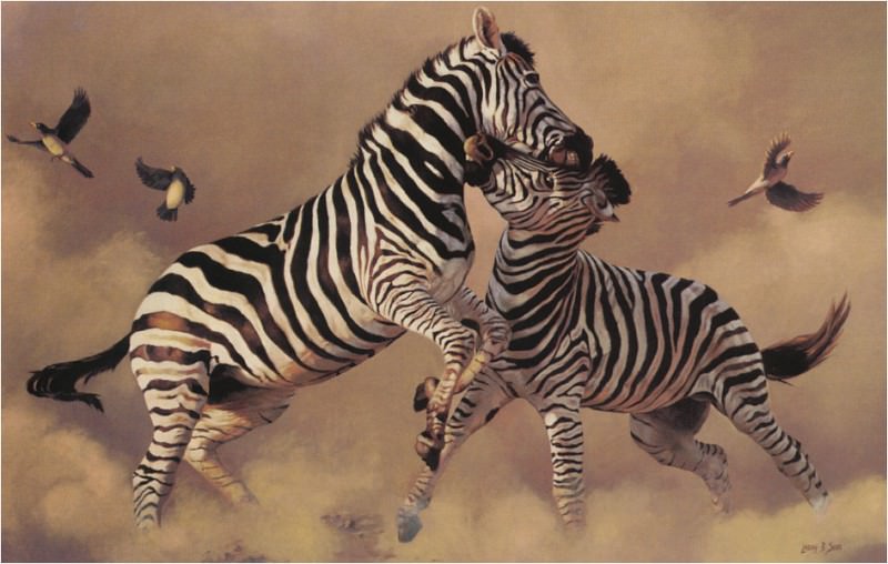 LindsayBScott Zebras TheContenders ec. Lindsay B Scott