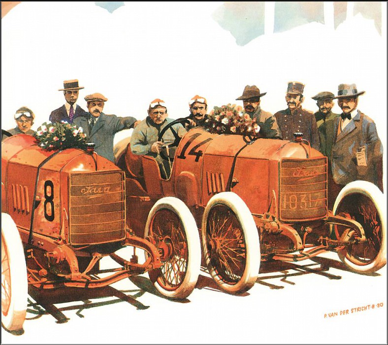 PO bcs 34 1913 Sava Coupe du Roi. Патрик Ван дер Стрикт