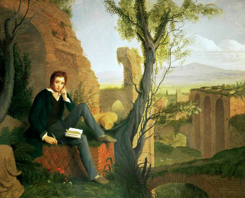 Percy Bysshe Shelley (1792-1822). Joseph Severn