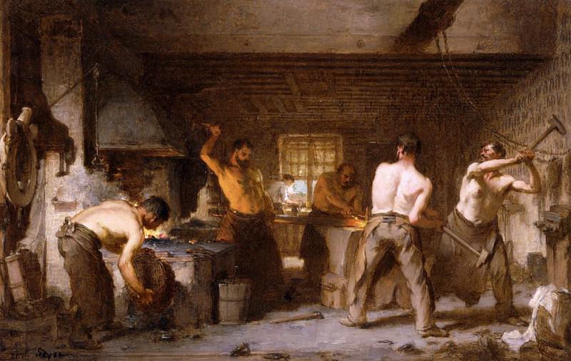 The Blacksmiths Forge. Paul Soyer