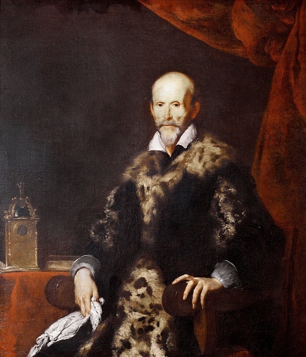 Portrait of a Genoese Nobleman. Bernardo Strozzi