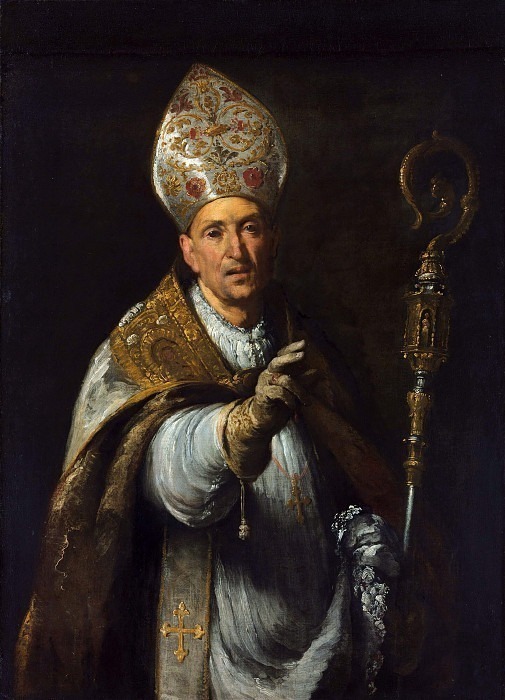 St. Gerardo Sagredo, Bishop of Csanád. Bernardo Strozzi