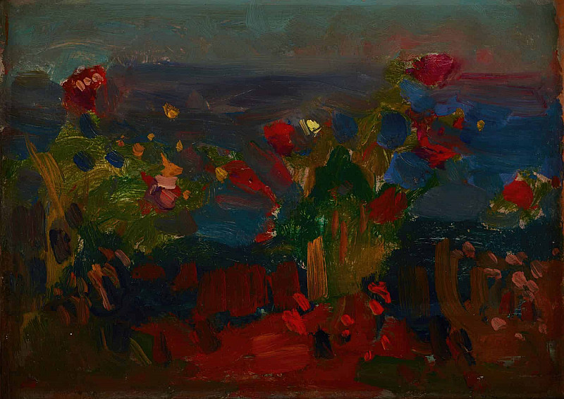 Купеческий сад в Киеве. Ян Станиславский