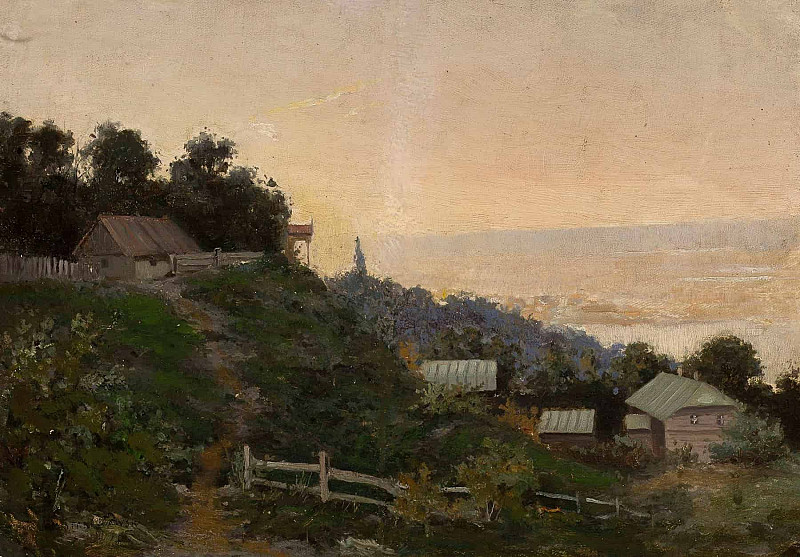 Речной пейзаж. Ян Станиславский