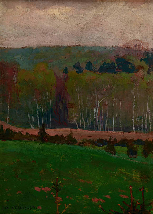 Весенний пейзаж. Ян Станиславский