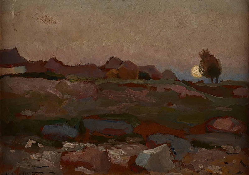 Луна над скалами. Ян Станиславский