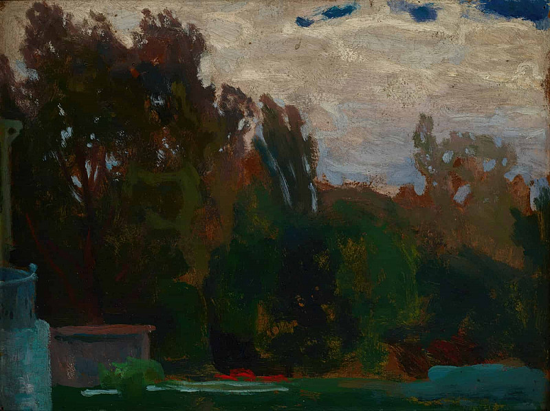 Парк в Киеве. Ян Станиславский