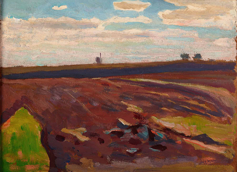 Пахота весной. Ян Станиславский