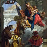 Явление святым Девы Марии с Младенцем, Джованни Баттиста Тьеполо