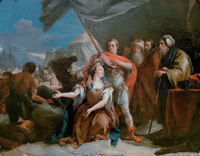 David and Abigail. Giovanni Battista Tiepolo