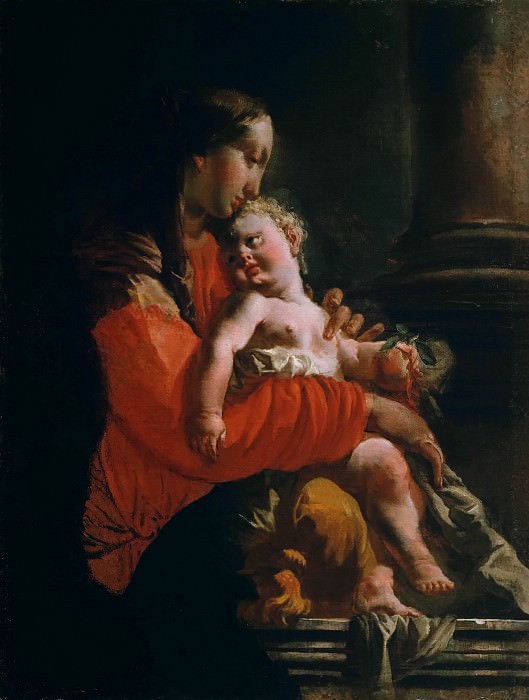 Мадонна с Младенцем. Джованни Баттиста Тьеполо