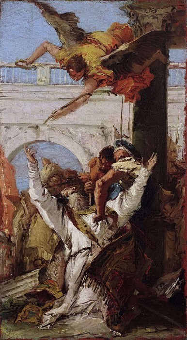 Martyrdom of Saint John, bishop of Bergamo. Giovanni Battista Tiepolo