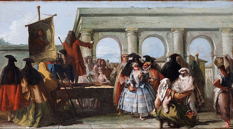 The Charlatan. Giovanni Battista Tiepolo