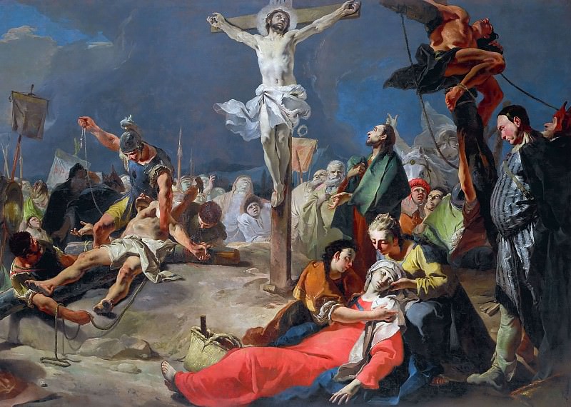 The Crucifixion. Giovanni Battista Tiepolo